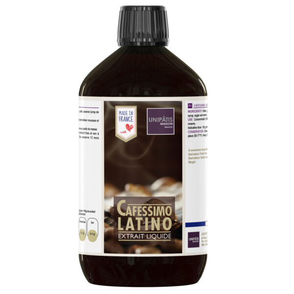 bottle of cafessimo latino extract