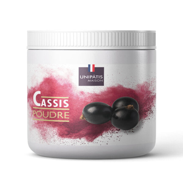 blackcurrant powder in jar